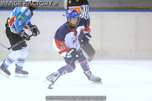 2015-10-03 Como-Hockey Milano Rossoblu U14 0510 Andrea Fornasetti